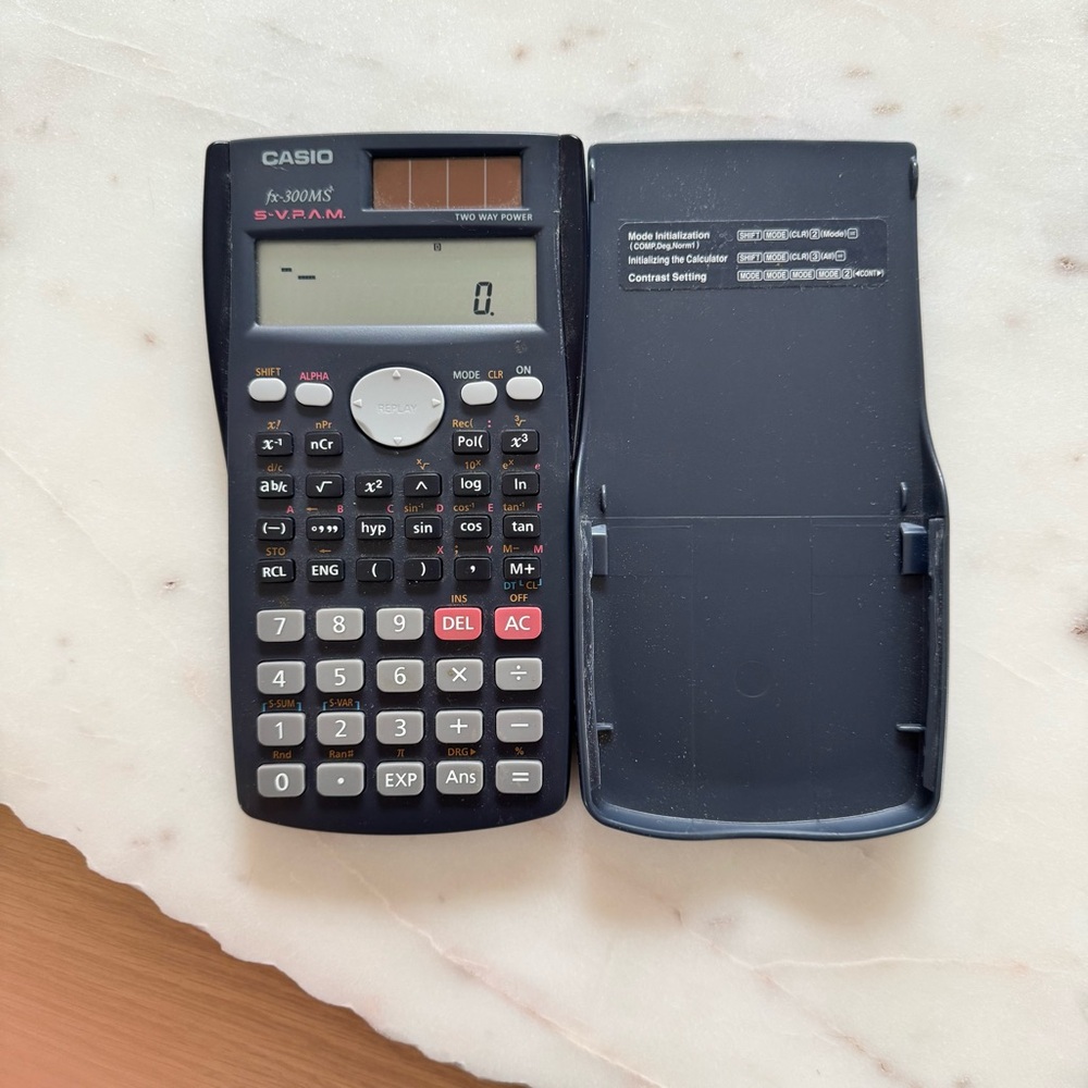 Casio FX-300MS Black Scientific Calculator